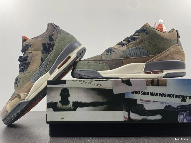 Jordan Camo Air 3 Retro DO1830-200 Patchwork 0731
